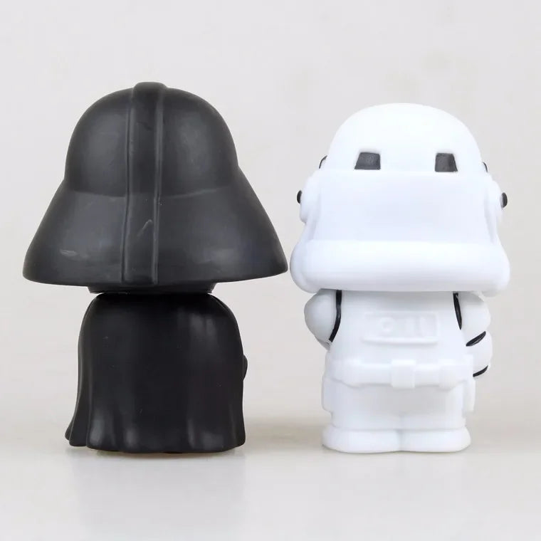 Action Figure Model Toys 10cm - Star Wars - Darth Vader & Storm Trooper Kawaii Cute Style