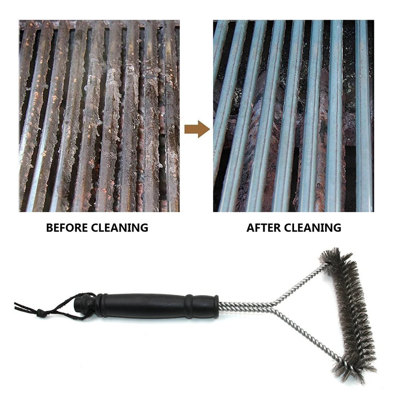 Stainless Steel BBQ Grill Brush