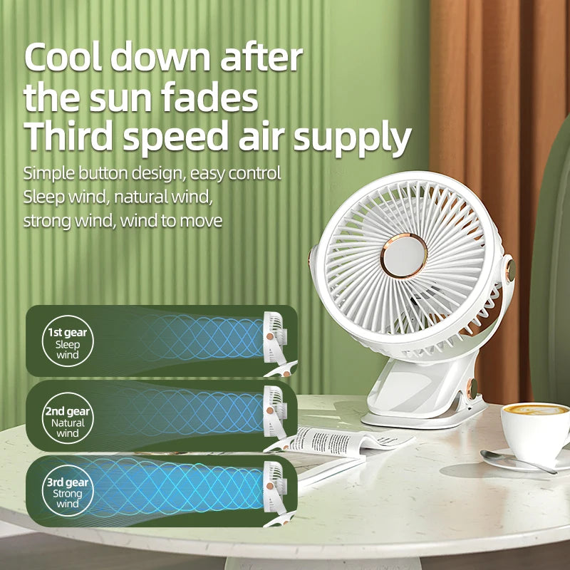 Wireless Rechargeable Fan