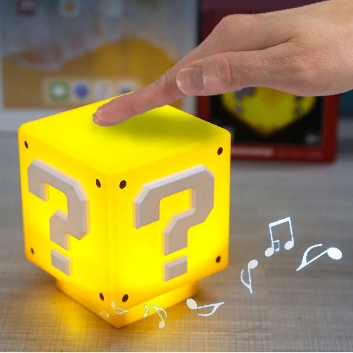 LED Night Light - Super Mario Bros - Table Lamp USB Charging