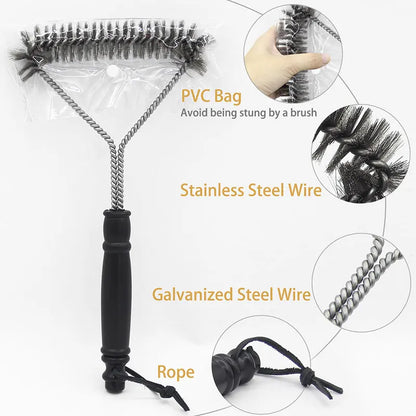 Stainless Steel BBQ Grill Brush